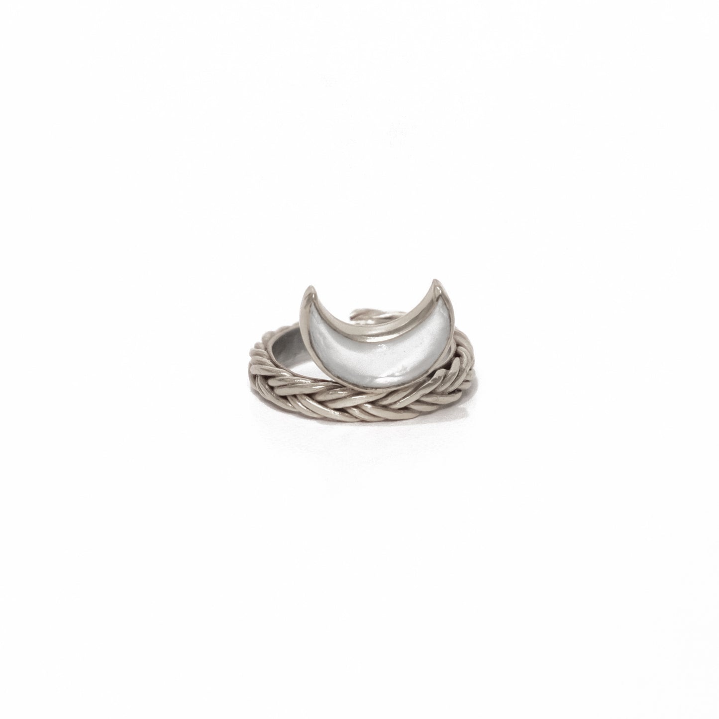The BRAIDED LUNA Ring
