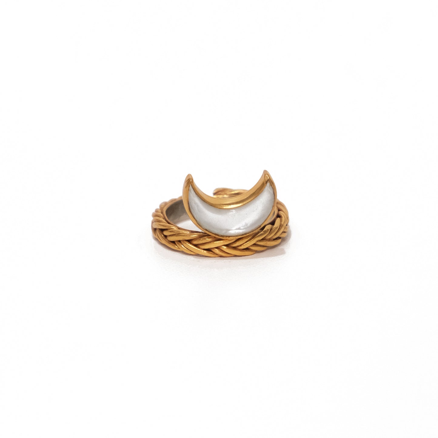 The BRAIDED LUNA Ring