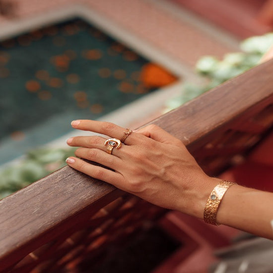The MOON GODDESS Ring - The World Of Indah